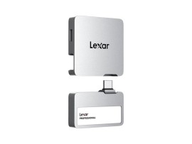 LEXAR Portable SSD with Hub 1TB SILVER W 1000MB/s R 1050MB/s LSL400S001T - RNSNG